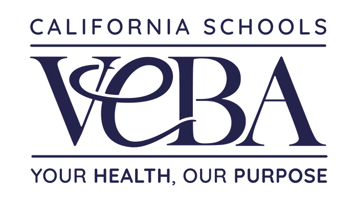 California Schools VEBA Dark Blue Stacked Logo